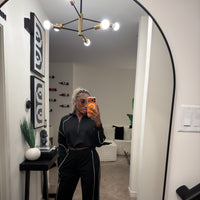 Load image into Gallery viewer, black sport jogger set
