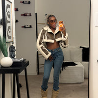 Load image into Gallery viewer, Fur Cropped Jacket
