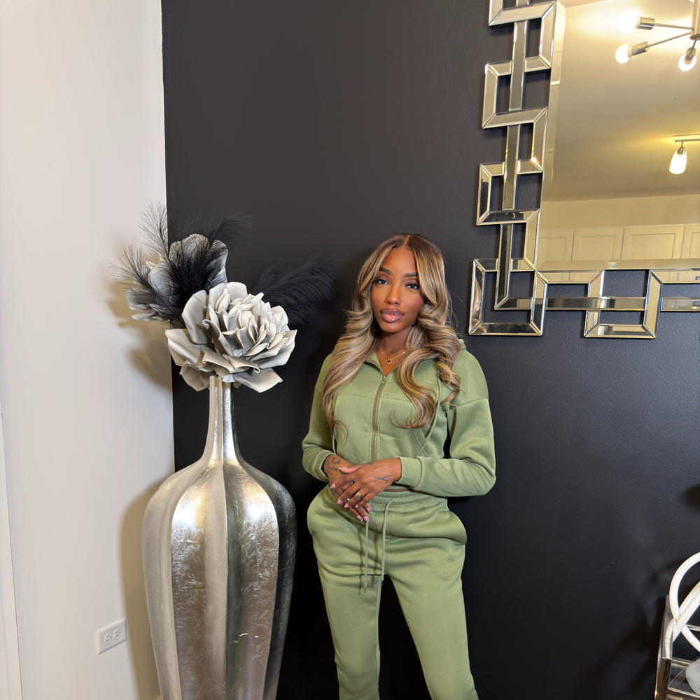 Green jelly bean set